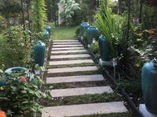 allée de jardin en pierre ou dalle  Sartrouville